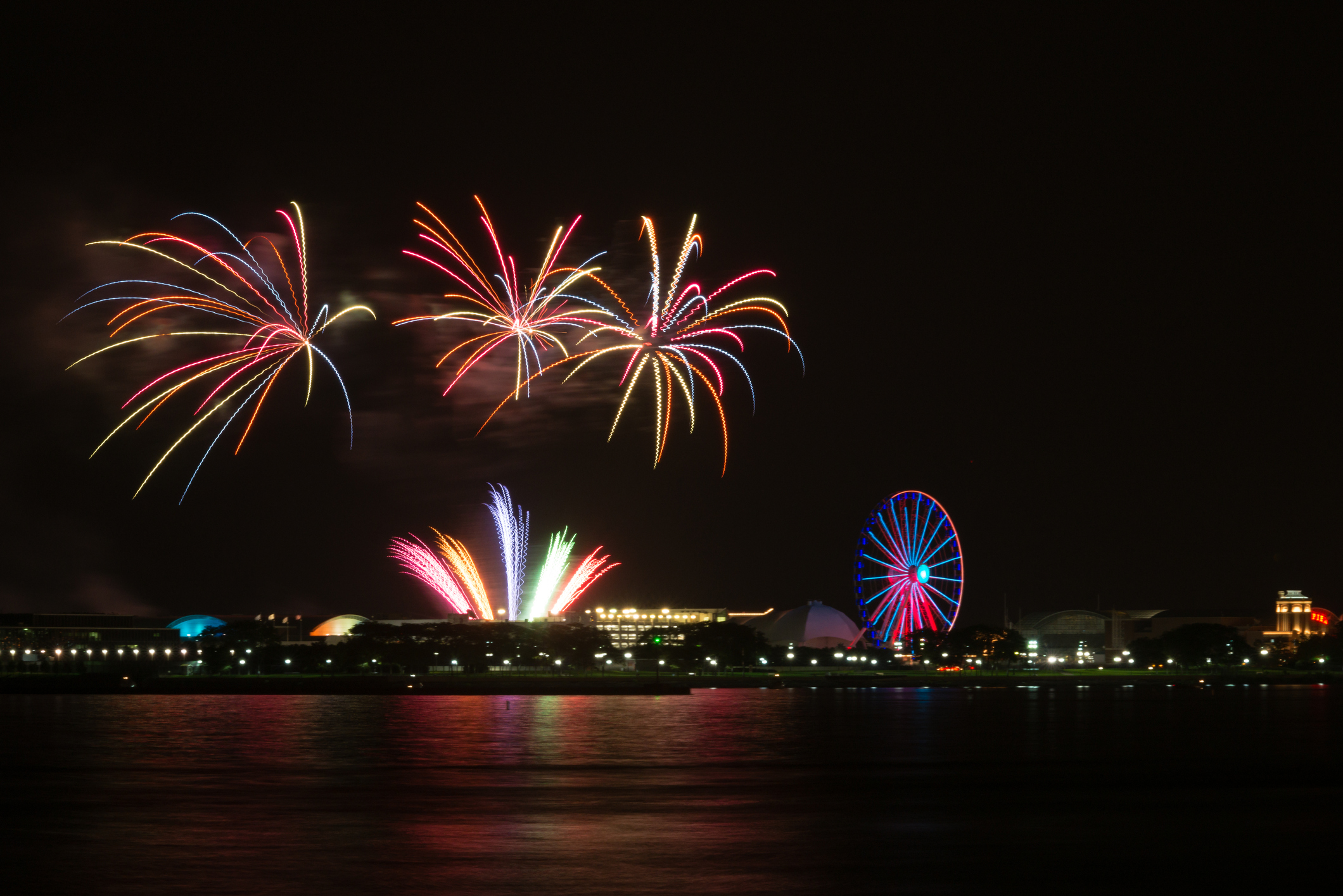 Fireworks at Navy Pier The WorldFamous Billy Goat Tavern